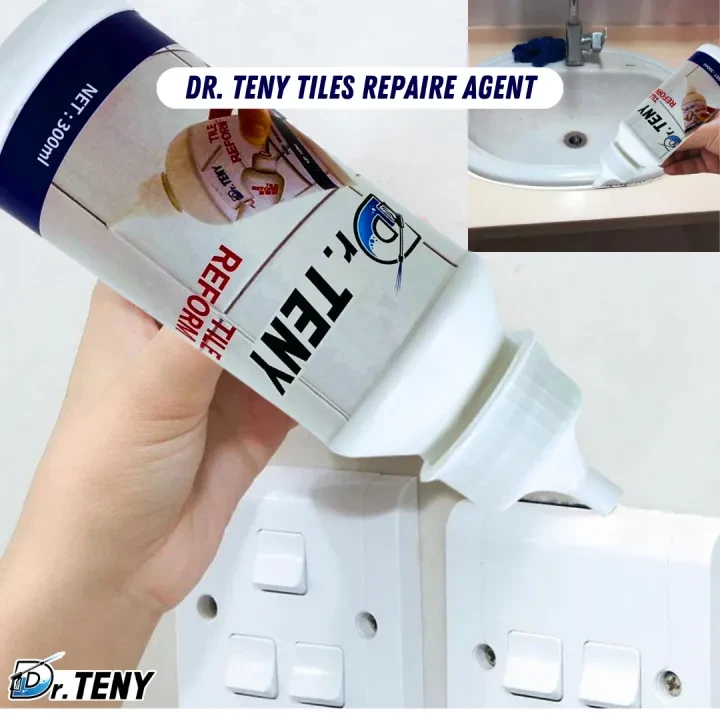Dr Teny 1 Pcs Tiles Gap filler Waterproof silicone wall joint repair Filling Gaps between Floor and Wall Tiles Tube Paste for Kitchen, Bathroom 300 ml - Image 6