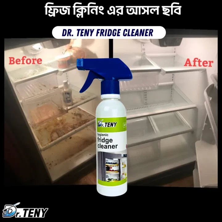 Dr Teny HG Fridge and oven cleaning spray, Interior Refrigerator Cleanser & Odour Neutraliser 200 ml - Image 3
