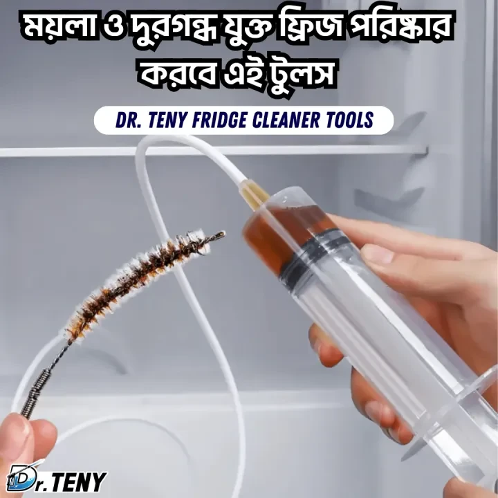 Dr Teny Refrigerator Cleaning And Cleaning Tool Kit, Fridge Defrost And Unclog Fridge dr teny - Image 3