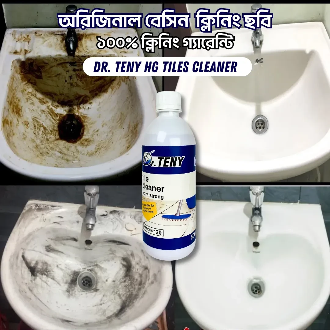 Dr. Teny Wow Cleaning Package Hg Kitchen, Hg Tiles and Tap Cleaner Spray 500 ml - Image 7