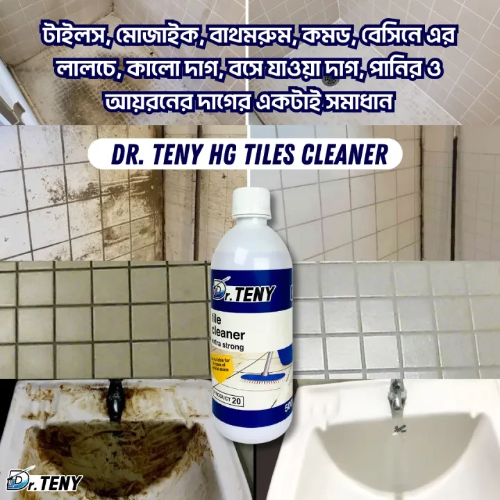 Dr. Teny Wow Cleaning Package Hg Kitchen, Hg Tiles and Tap Cleaner Spray 500 ml - Image 6